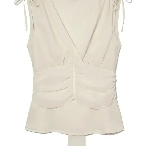 (택O)글로니 glowny LINA SHIRRING TOP (CREAM)