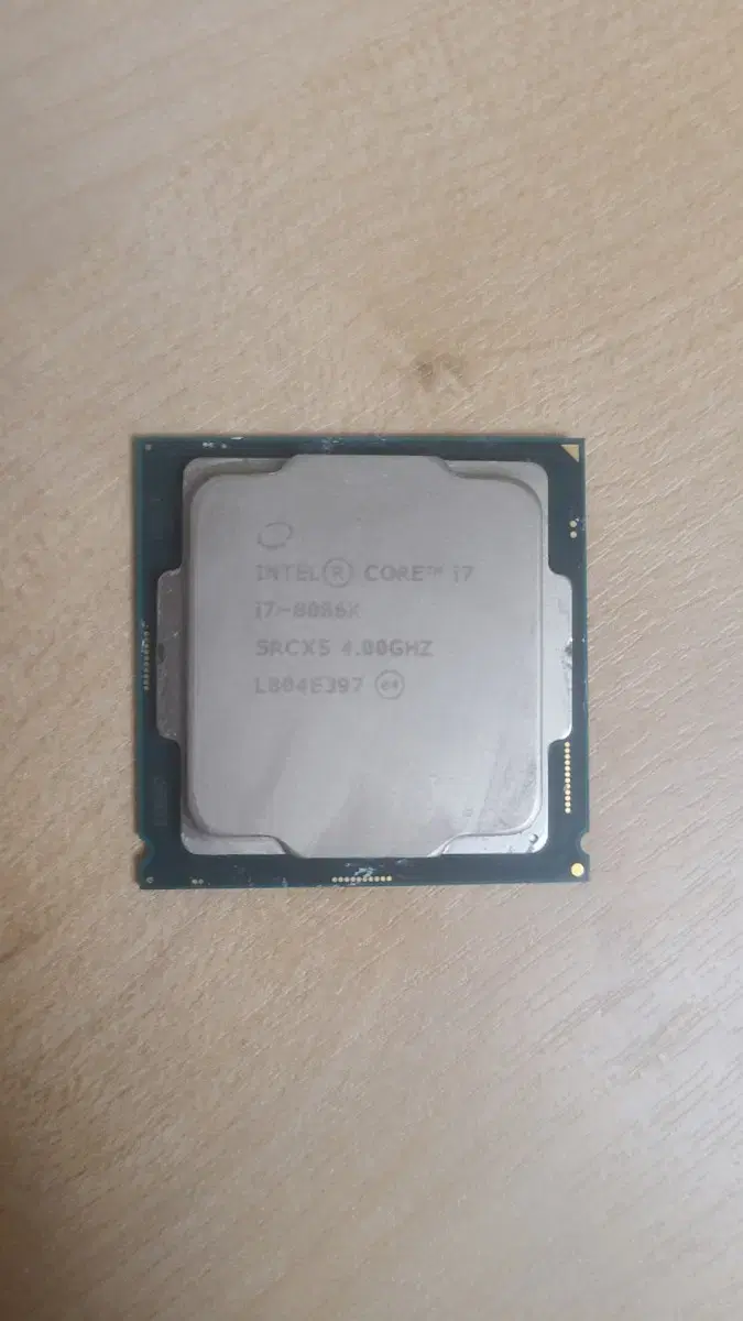 인텔 코어 i7 8086 cpu