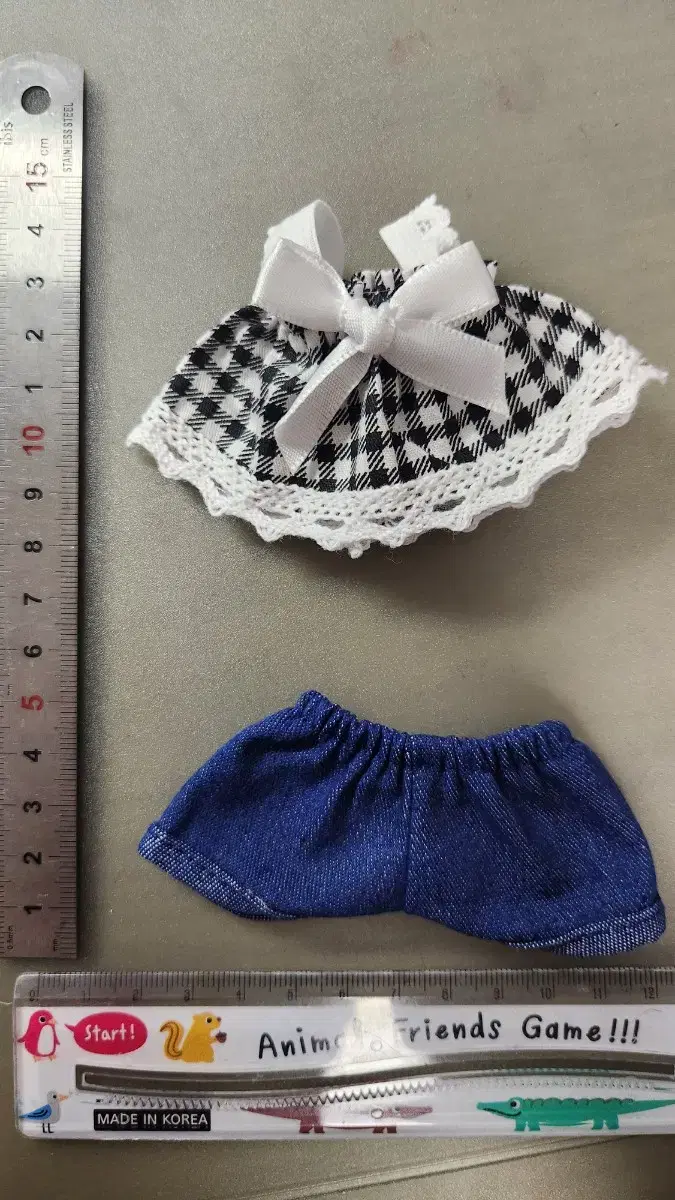 Doll clothes not used 5cm 10cm doll clothes