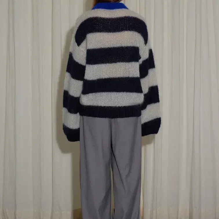 엔오르 enor 스트라이프 니트 KIDMOHAIR STRIPE