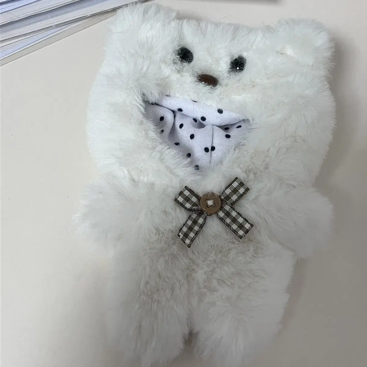 10cm 인형 옷 곰돌이 우주복