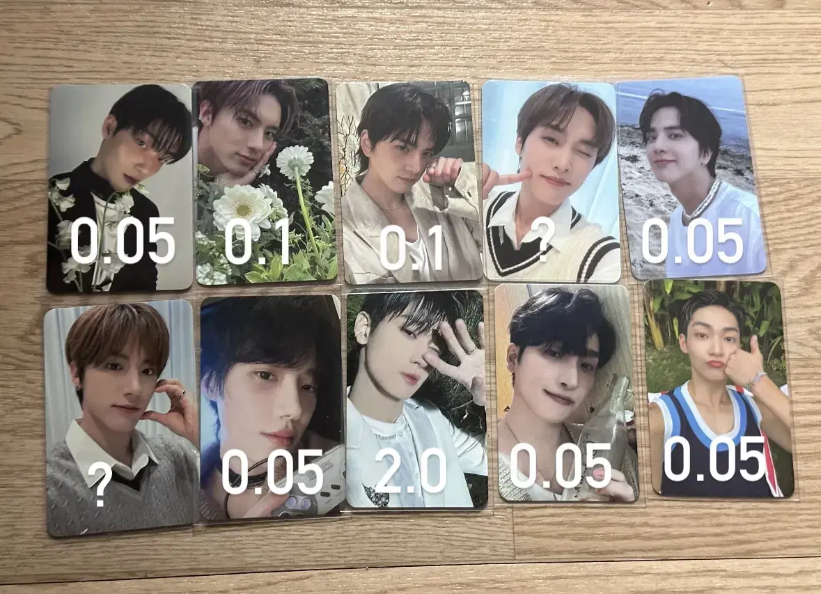 the boyzphotocardfantasyone threesangyeonnewkevinjacobjuyeonyounghoon