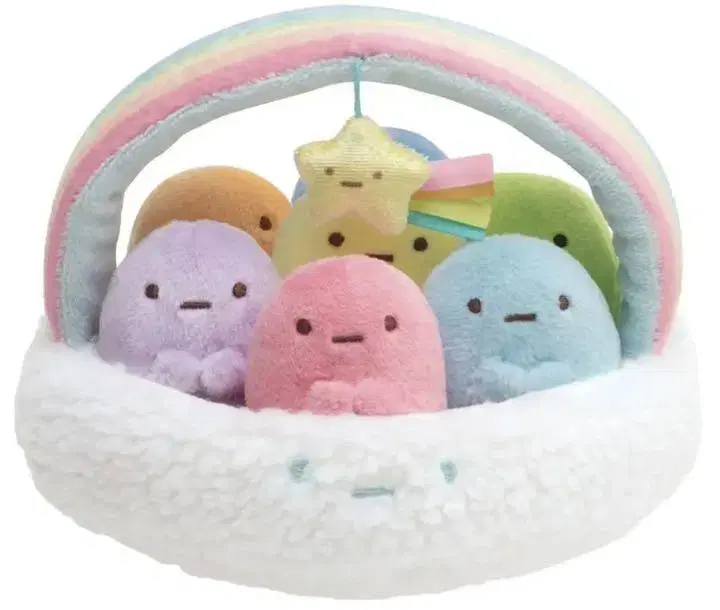 Sumikogurashi Tapioca 7th Anniversary Rainbow Tray Limited