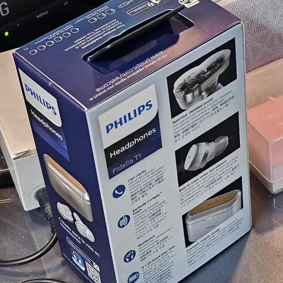 Philips Fidelio T1 풀박스 (LDAC 지원)