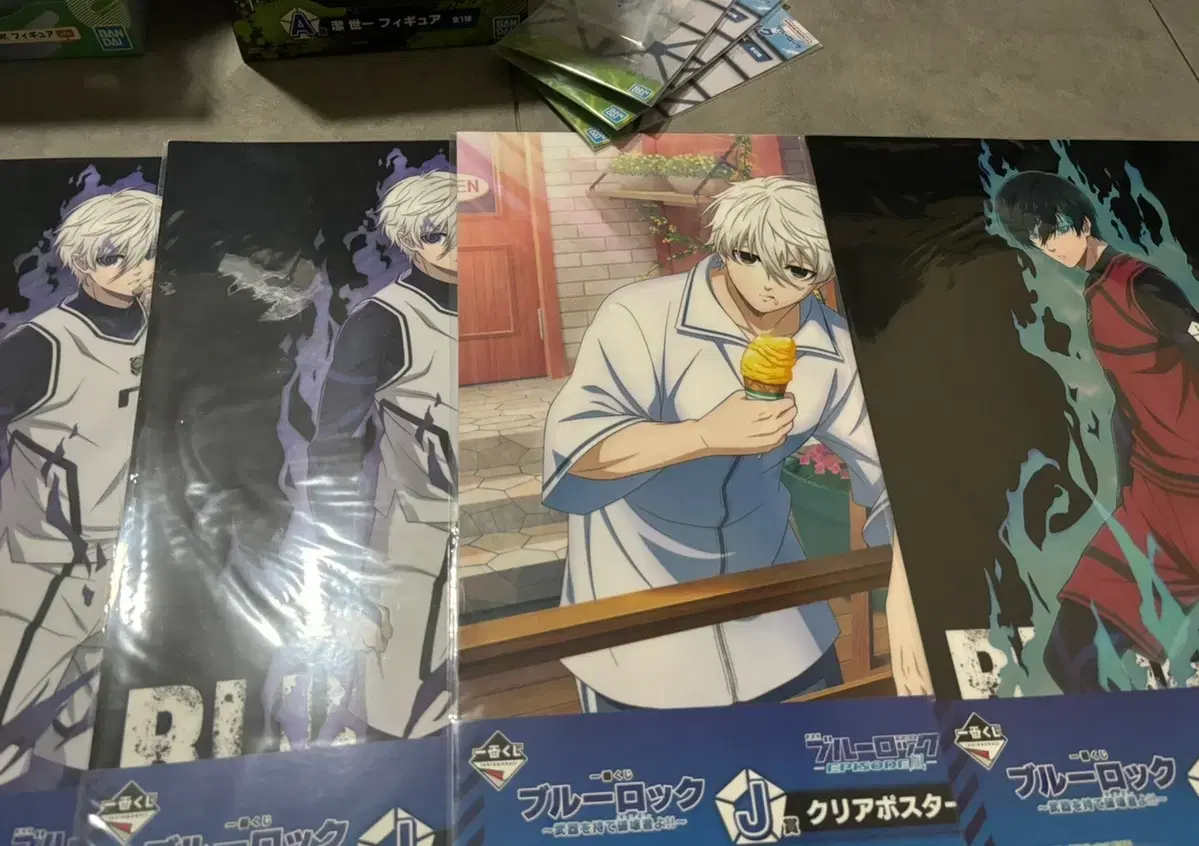 BLUELOCK First Lottery J Prize Acrylic Poster Nagi Atoshi