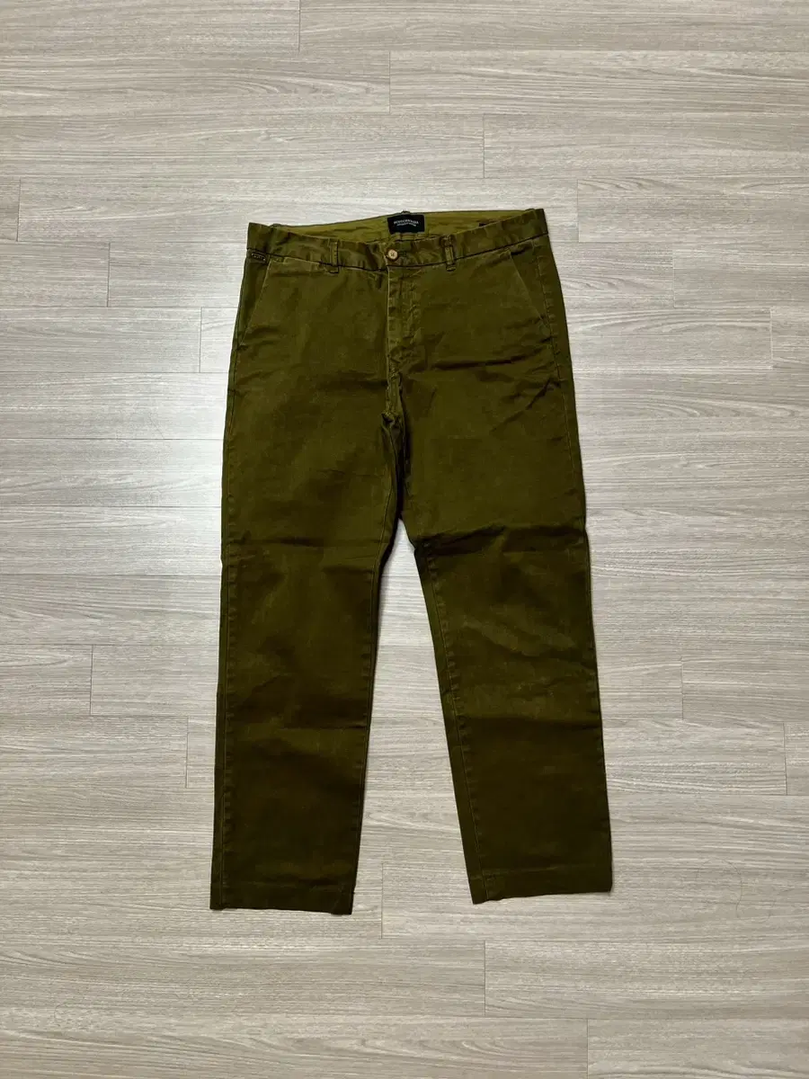 Scotch-and-soda khaki washed chino pants (31 inches)