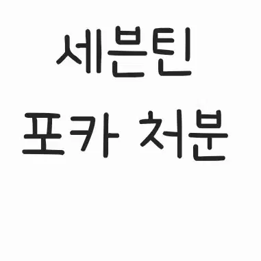 세븐틴 포카처분