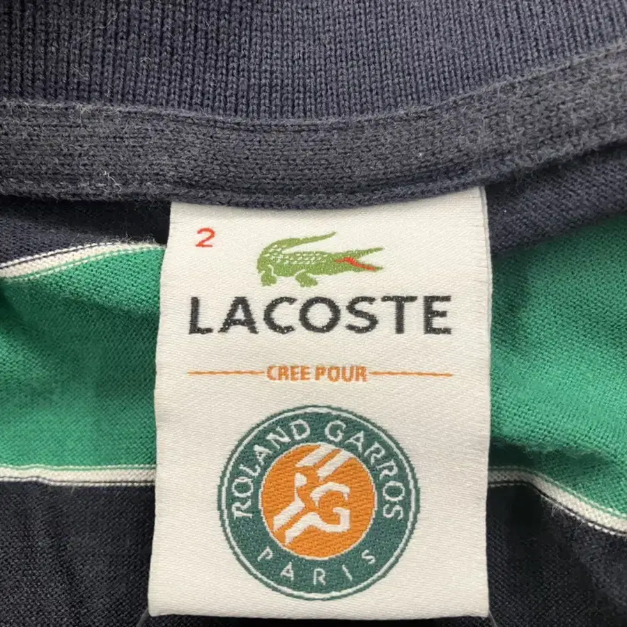 2 라코스테(LACOSTE) 반팔 카라티 90(S)