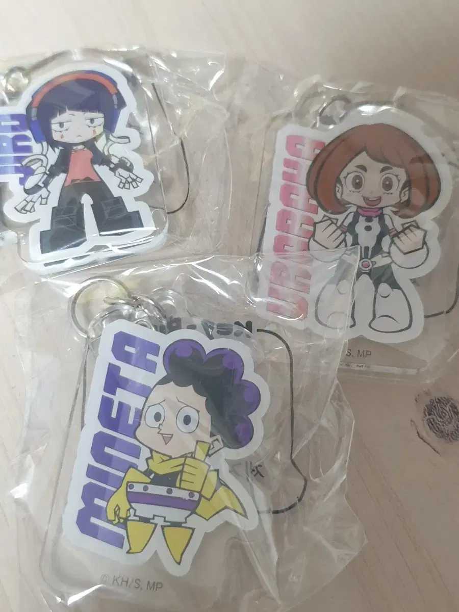 Hiroaka Nahia Jiro Uraraka Mineta Keyring