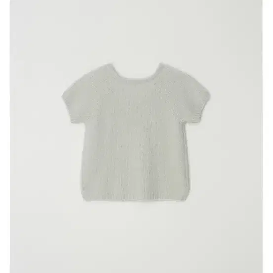 윤슬샵 mini knit top (white mint)