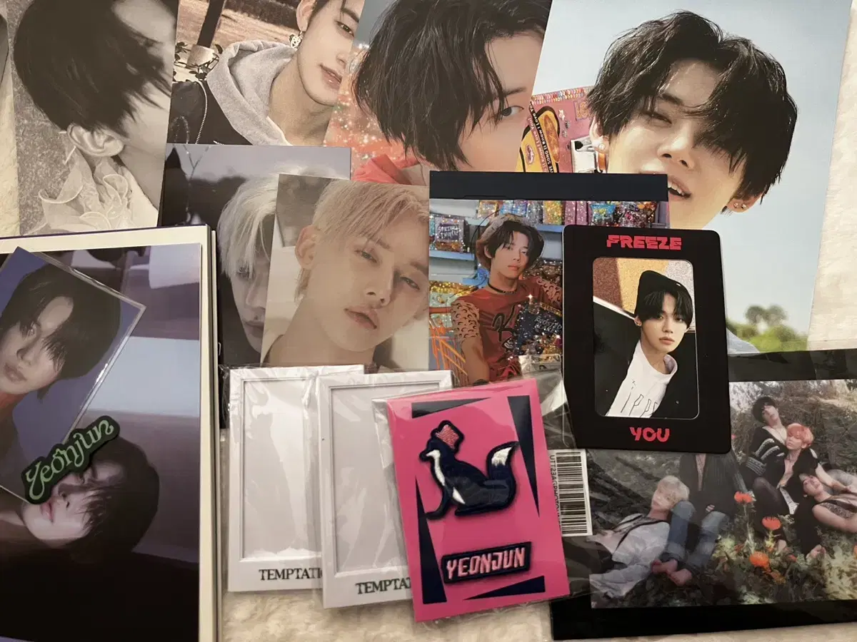 txt yeonjun albums,postcards,posters,photocards bulk wts