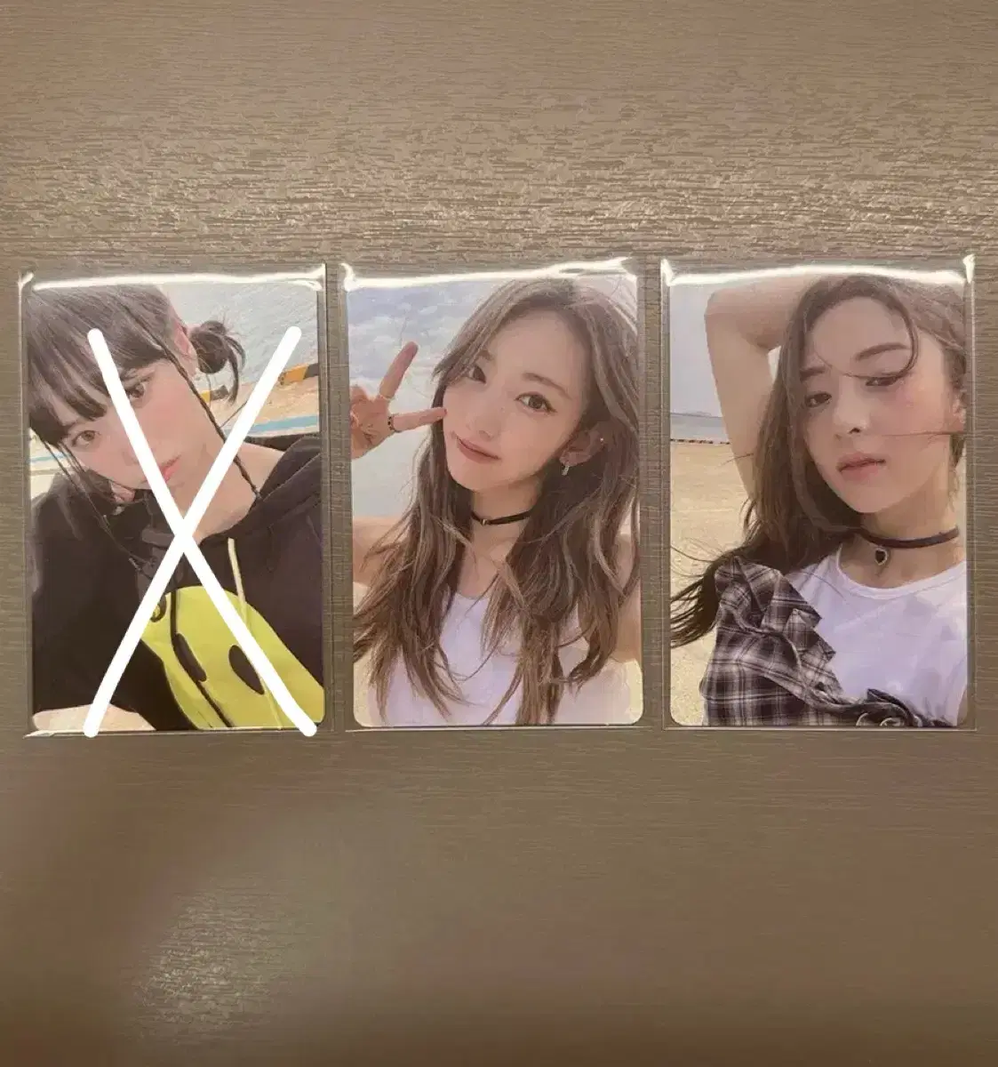 Anti Le Sserafim photocard 급처 chaewon/sakura/yunjin