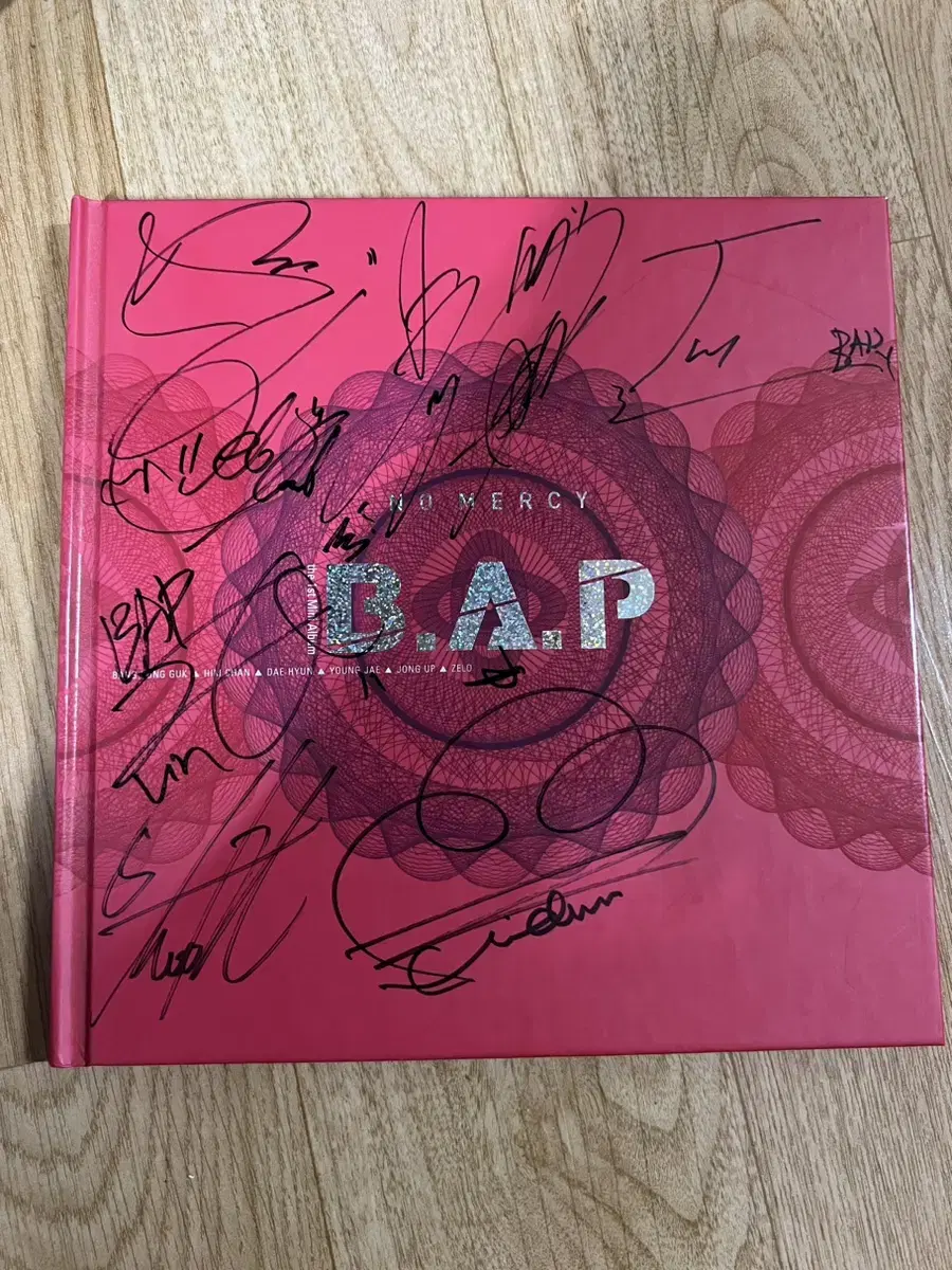 B.A.P Written by B.A.P sign Album