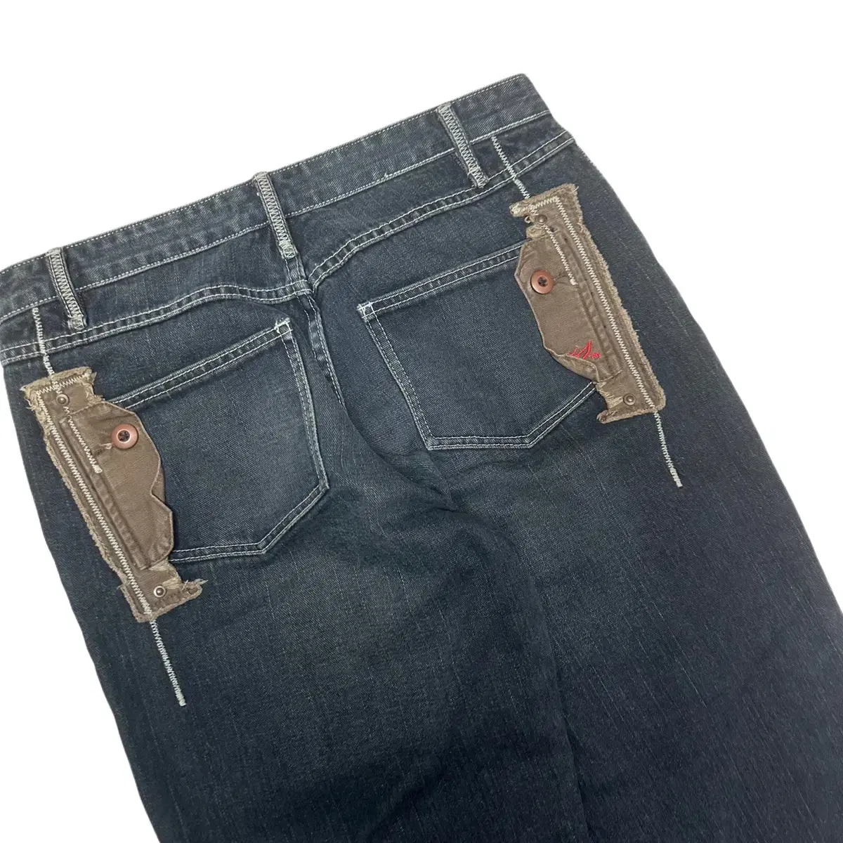 BERIK JEANS 패치워크데님진 34