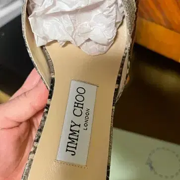 지미추 Jimmy Choo python 웨진힐 샌들 미착용