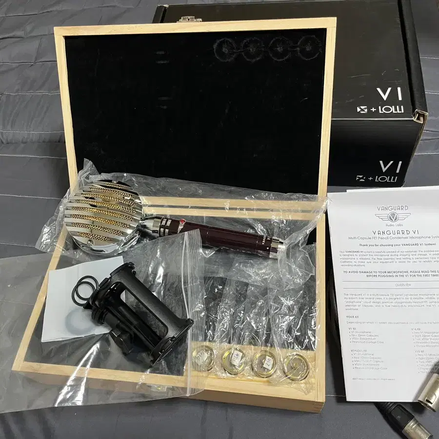 뱅가드 V1 + Lolli Pencil Kit 콘덴서 마이크 세트 S급