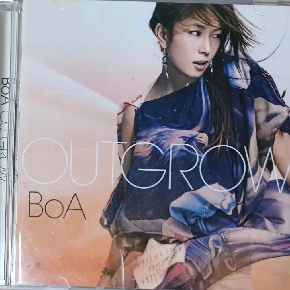 보아CD  BOA OUTGROW 앨범 개봉 CD MINT