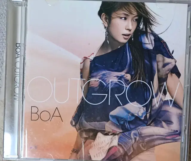 보아CD  BOA OUTGROW 앨범 개봉 CD MINT