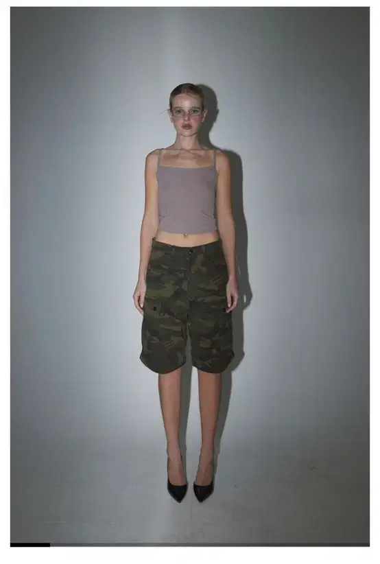 딥인블루 CAMO CARGO PANTS 1사이즈