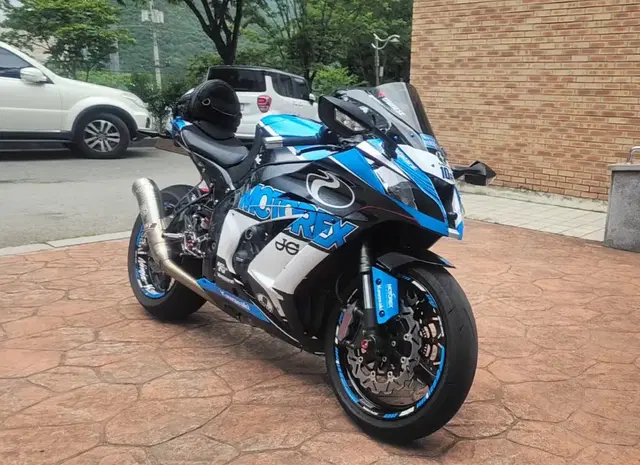 가와사키 닌자 스카이블루 ZX-10R ABS 11년식 개인판매