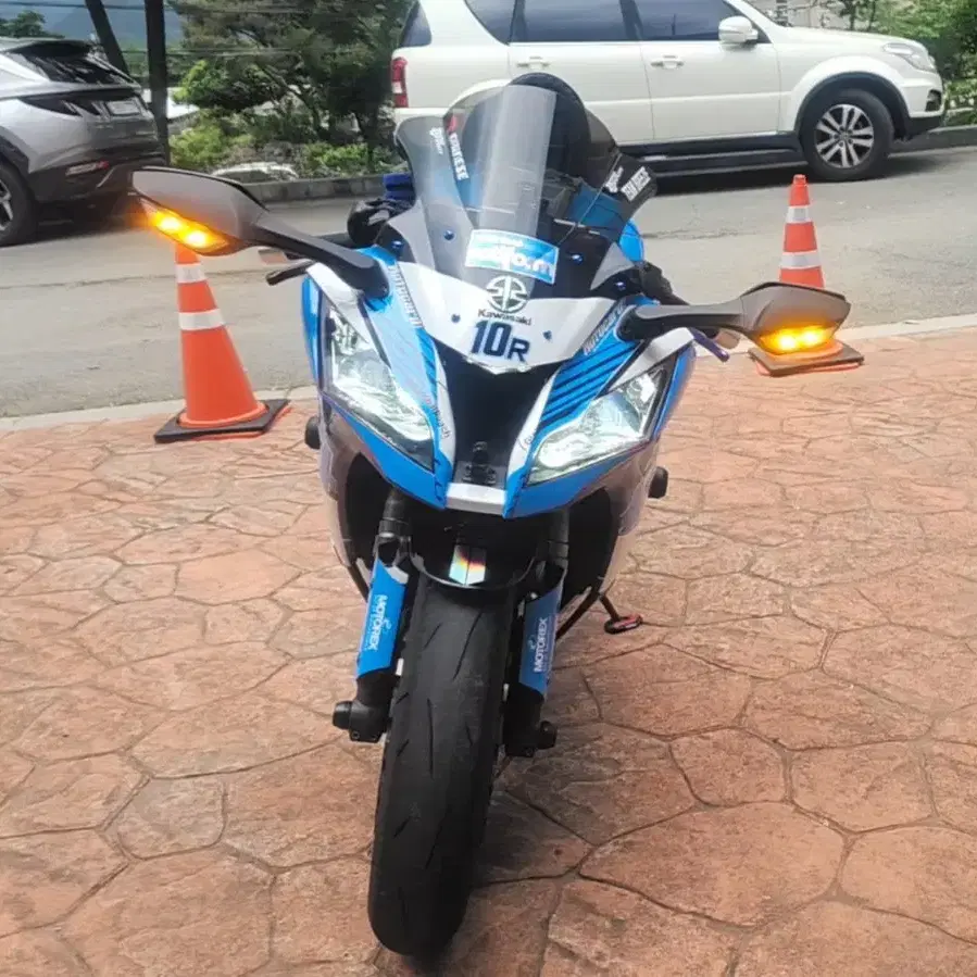 가와사키 닌자 스카이블루 ZX-10R ABS 11년식 개인판매 상태최상