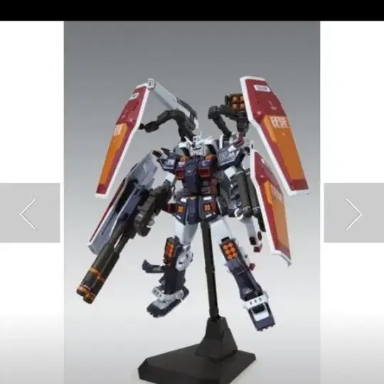 반다이 BANDAI MG 1 100 풀 아머 건담 초회판 건담 썬더볼트