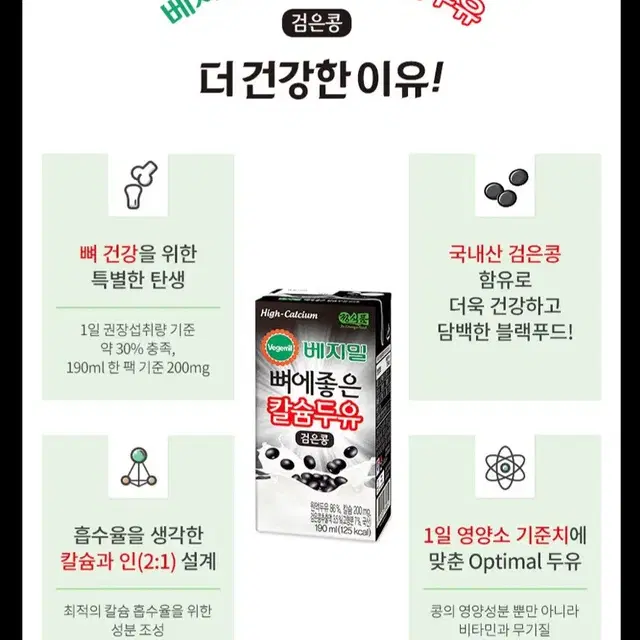 5월5일단하루선착순베지밀뼈에좋은칼슘두유검은콩190MLX80팩31490원