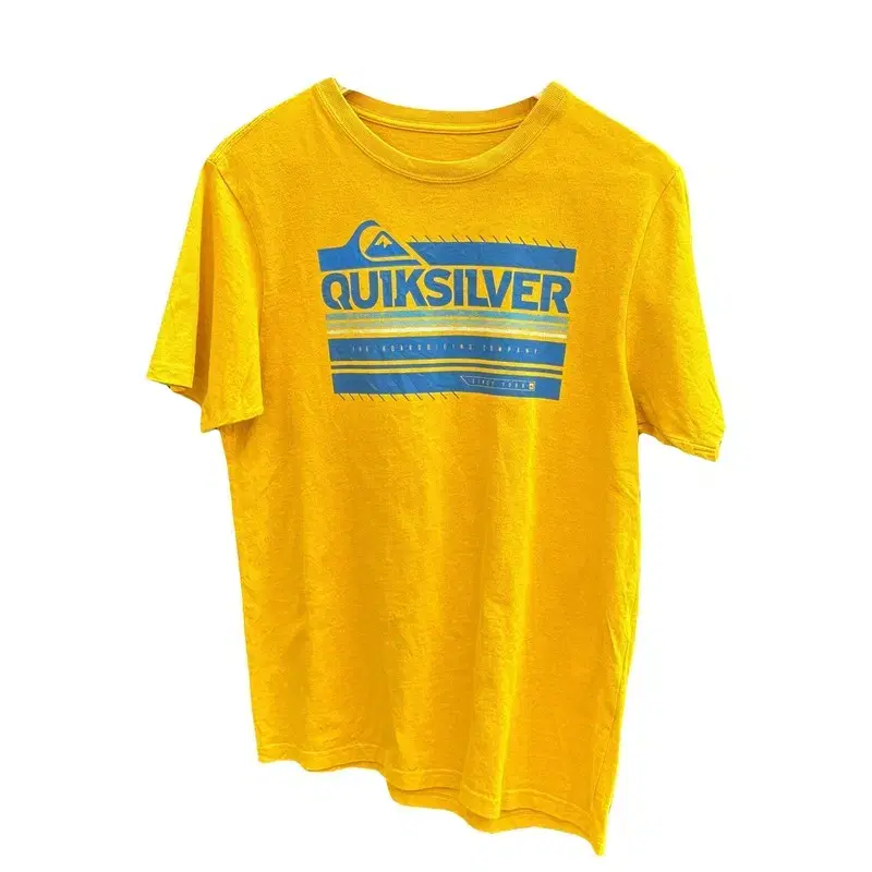 quiksilver 퀵실버 옐로우 반팔티셔츠