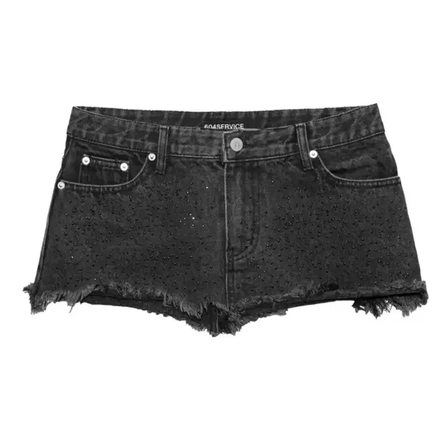 604 service ONYX denim skirt