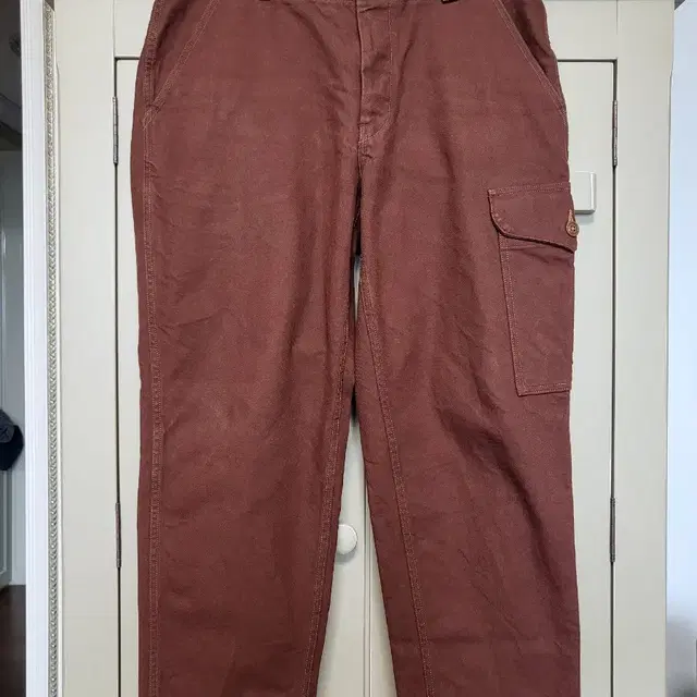 프리휠러스 에비에이터 트라우져 레드브라운 SIZE34