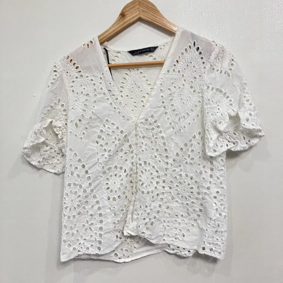 Zara Punching Blouse L