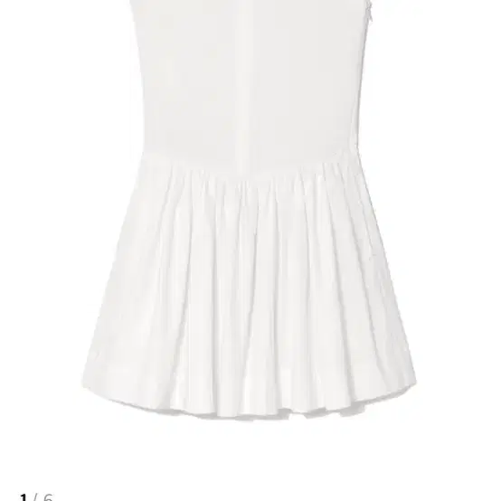 글로니 BLOOM SLEEVELESS MINI DRESS (WHITE)