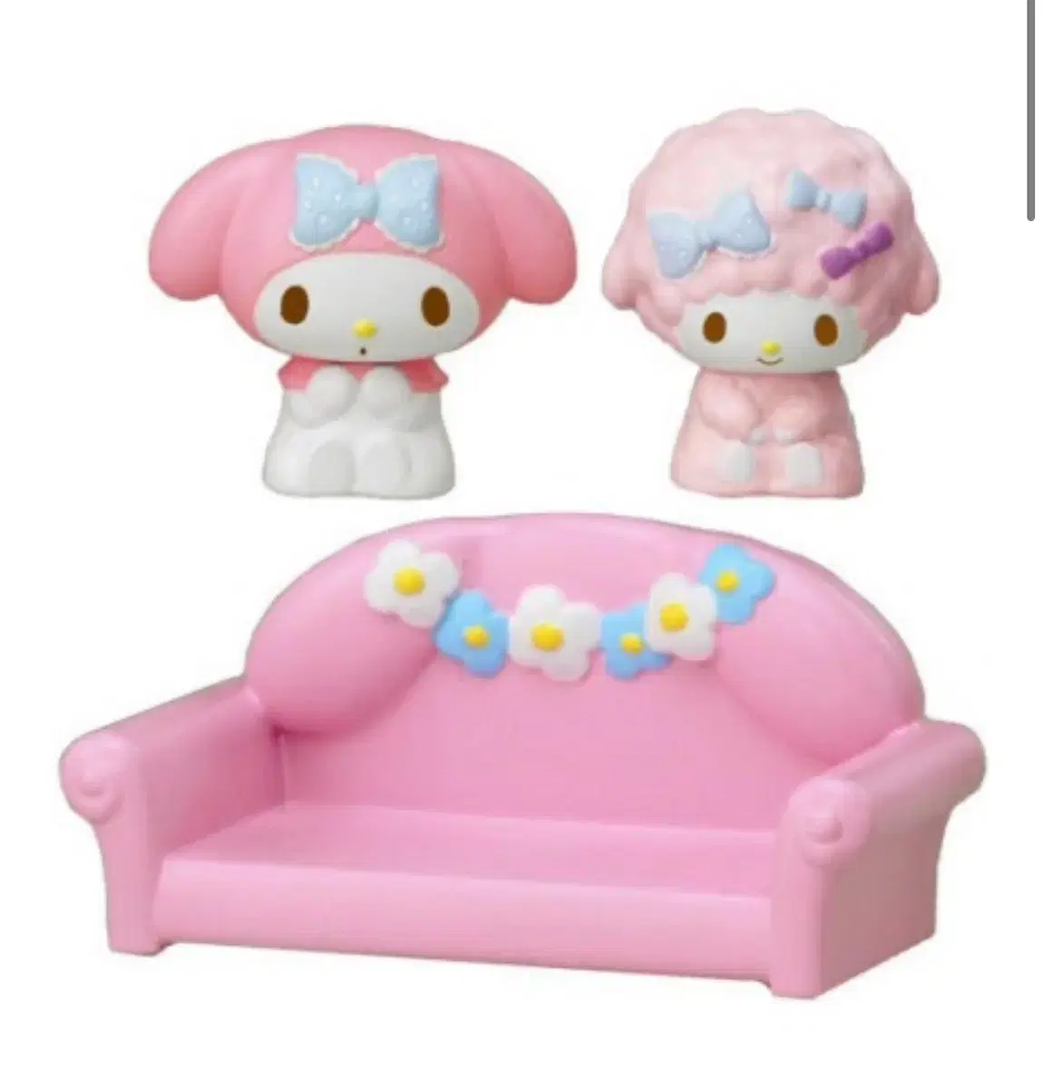 My Melody Piano Couch Figurine