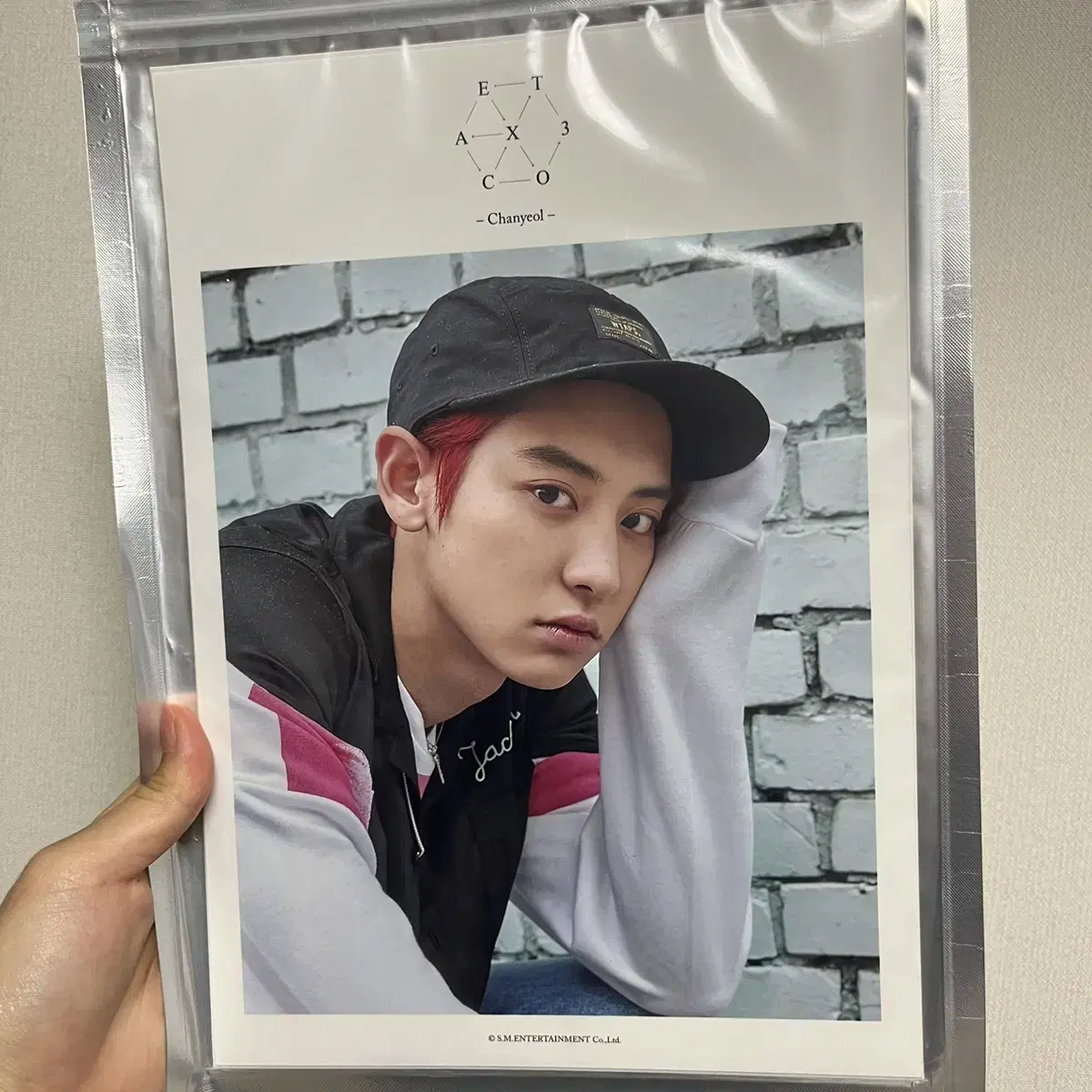 Exo chanyeol official goods Poster (Half-priced Delivery)