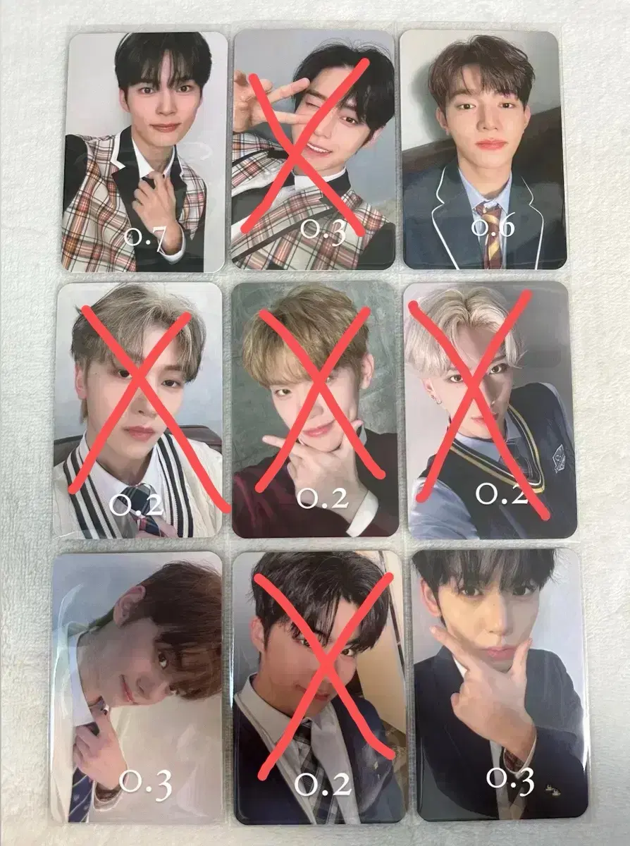 Zerobaseone SchoolLuxe Photo Card