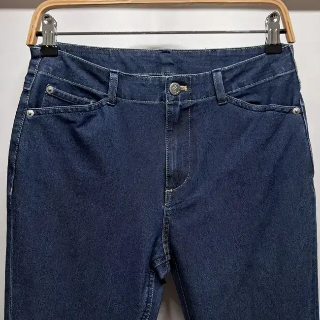 (27~28) B THREE JEANS 스판 9부 데님 팬츠