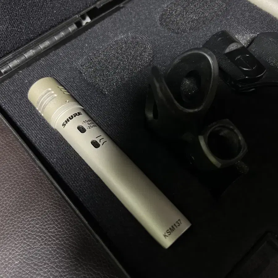 Shure ksm137 스테레오 페어 마이크 레코딩 라이브 통기타 드럼