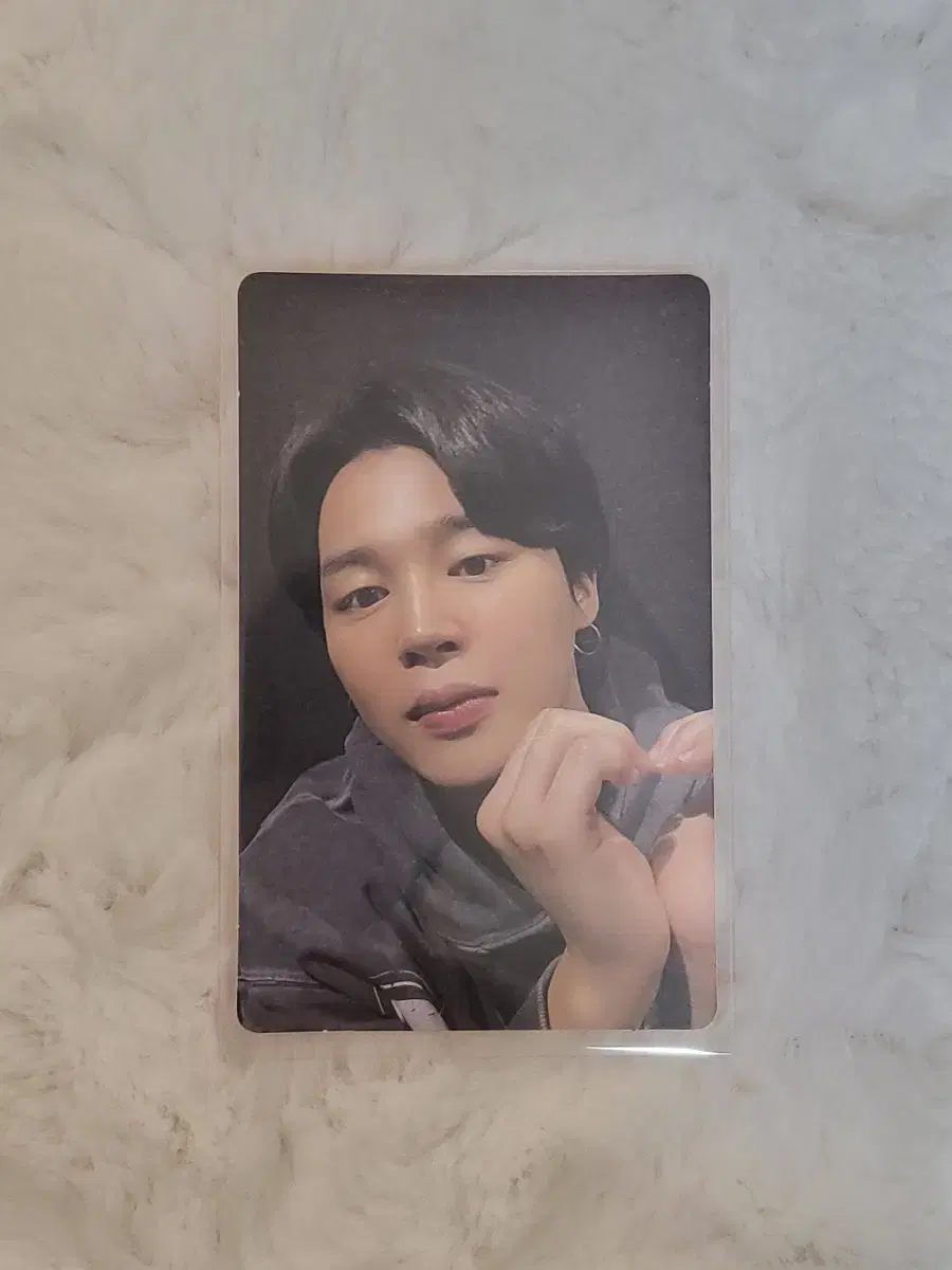 jimin face album photocard