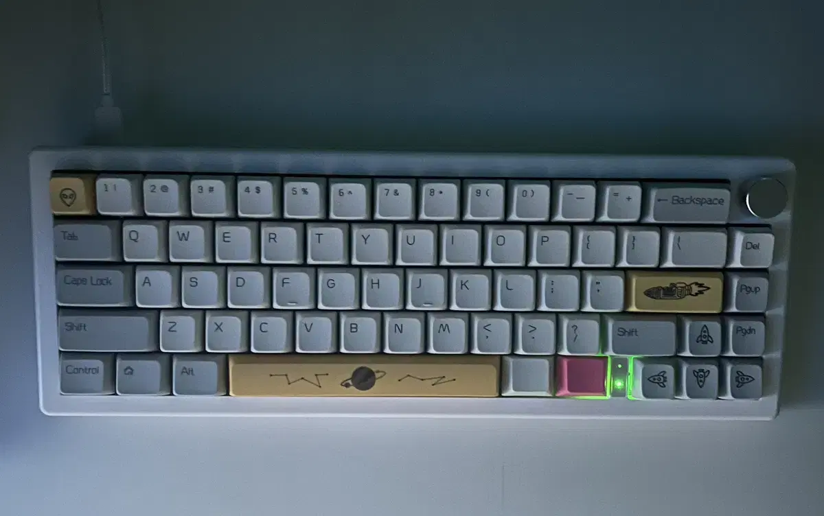 gmk67키보드 + raw 스위치