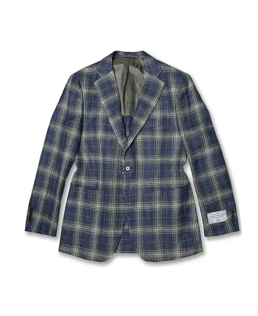 Man On The Boon Cannonico Check Sports Jacket