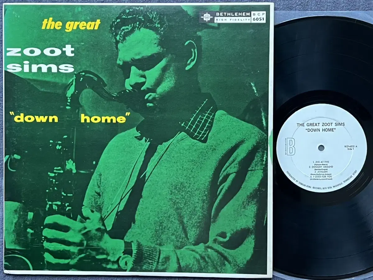 LP : Zoot Sims - Down Home