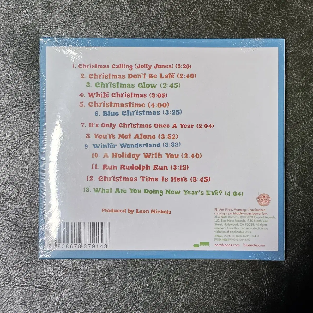 노라존스 크리스마스  I Dream of Christmas CD 미개봉