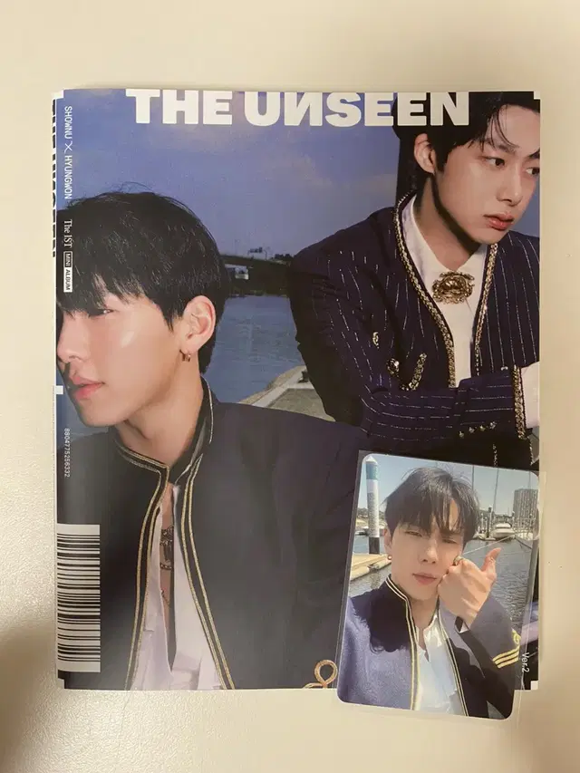 셔누형원 언씬 앨범 THE UNSEEN ALBUM 셔누 포카 (개봉)