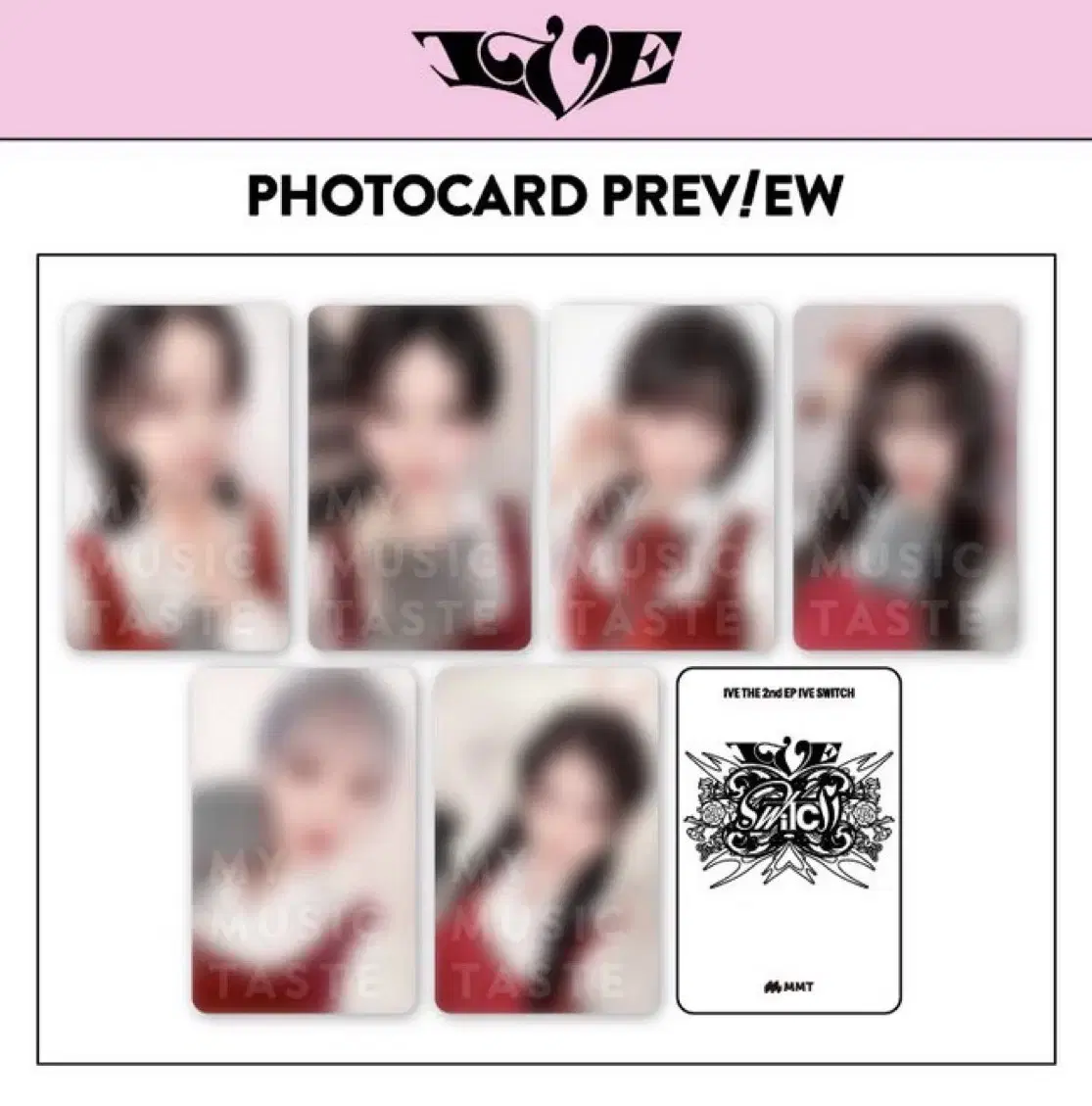 Wonyoung Available)ive switch mmt buncheol shouldswitchAscendioLowest priceBuncheolMMT