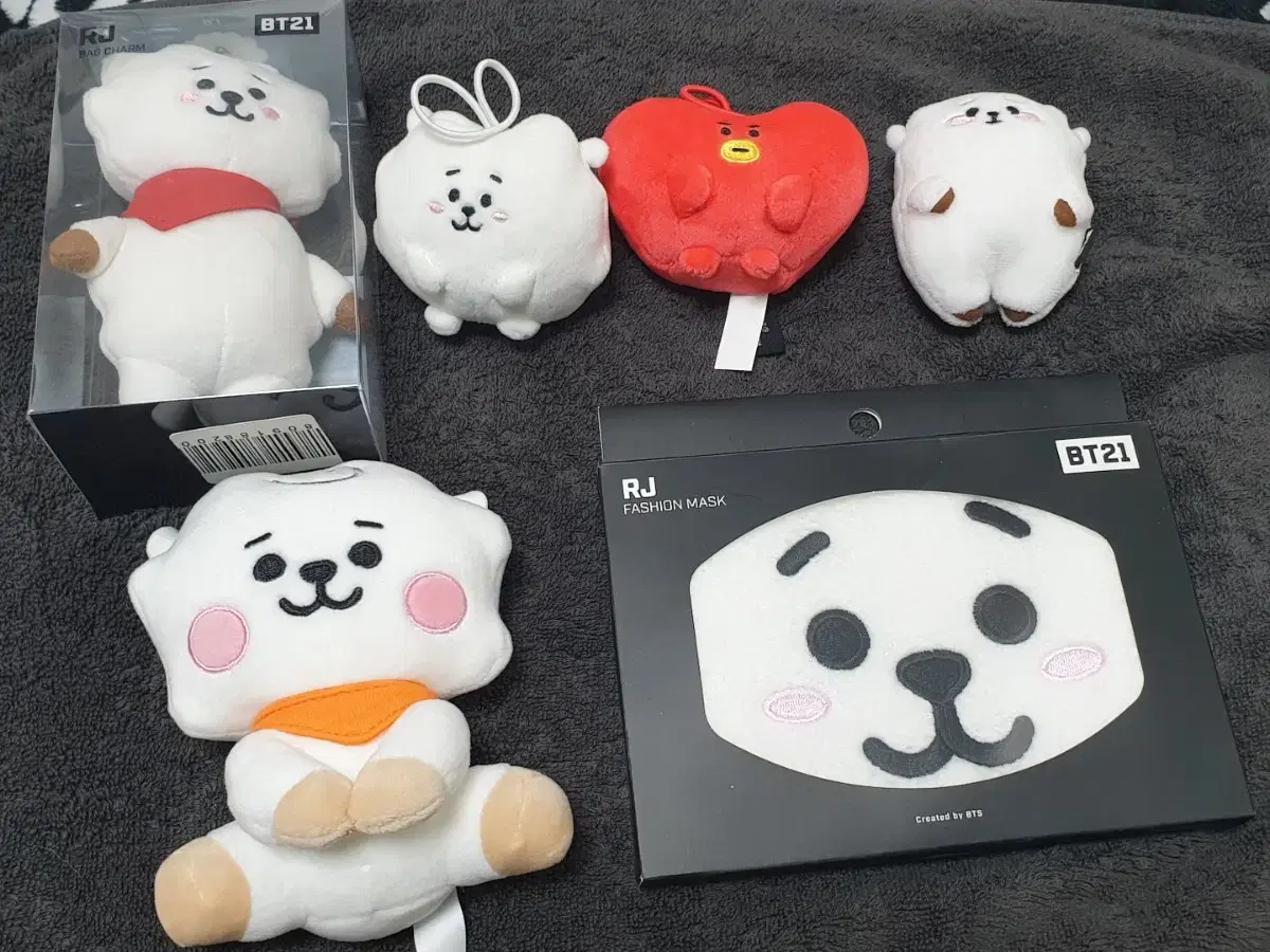 일괄> 알제이 RJ 알케이 석진 JIN 굿즈 BT21 인형 BTS 백참