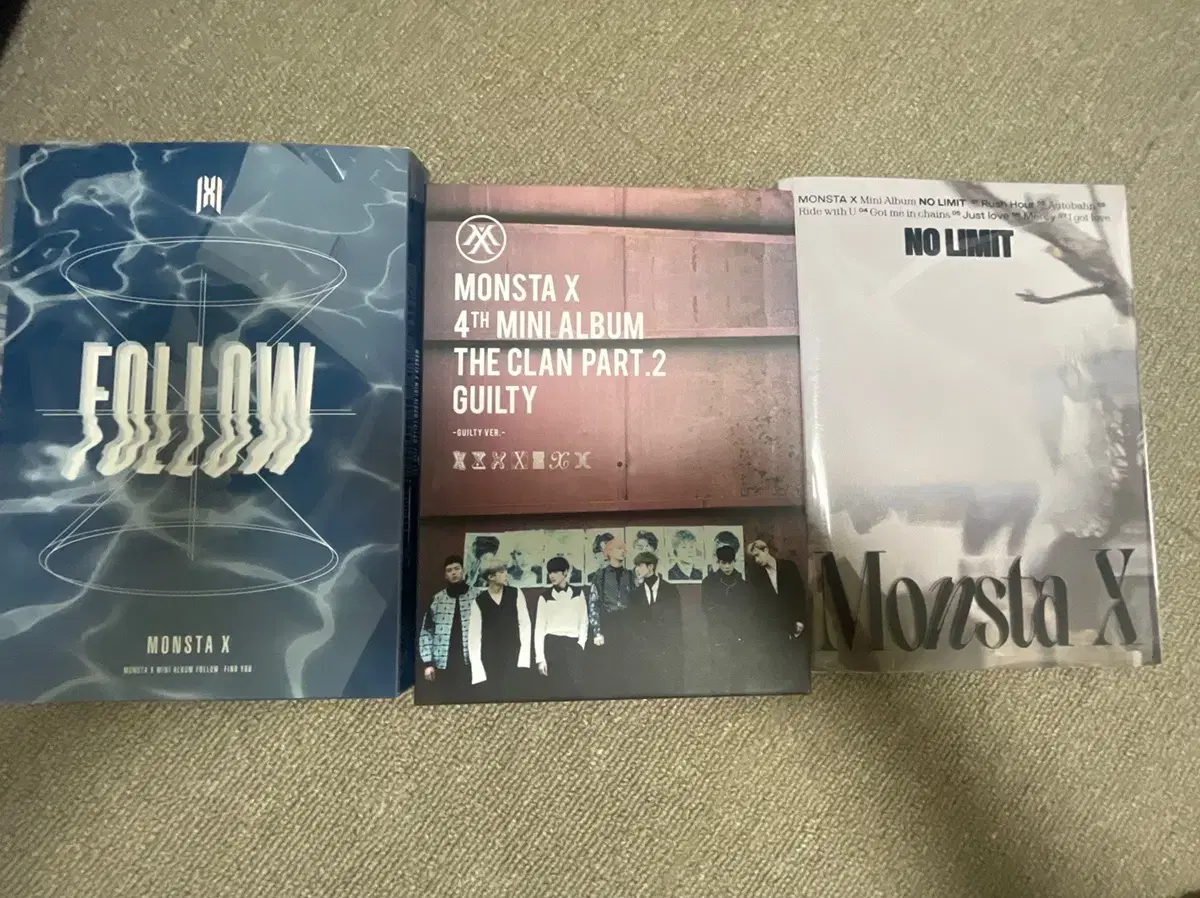 Follow Monsta X to sell Fighter Norimit unsealed album