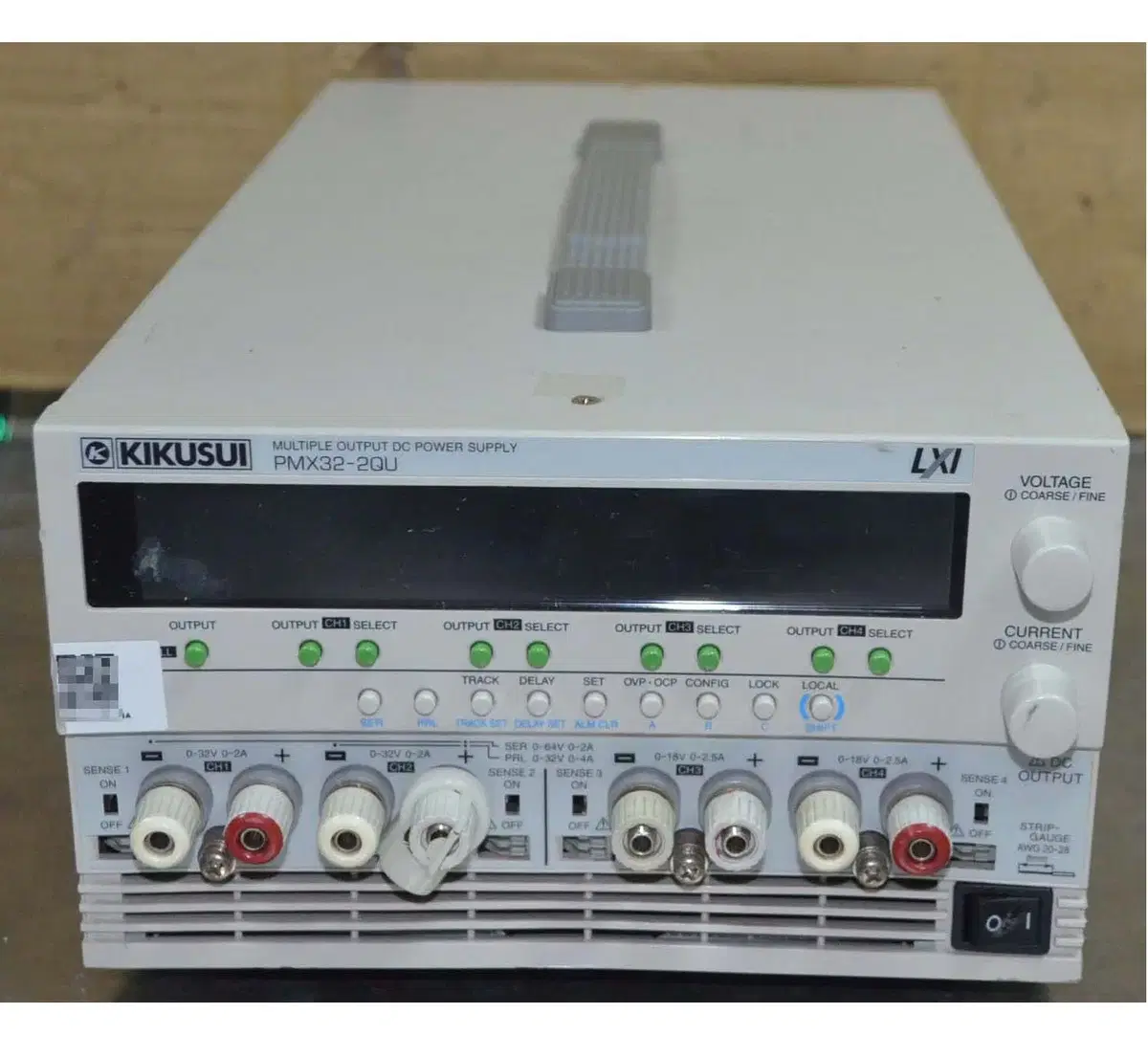 고장 Kikusui PMX32-2QU DC Power Supply