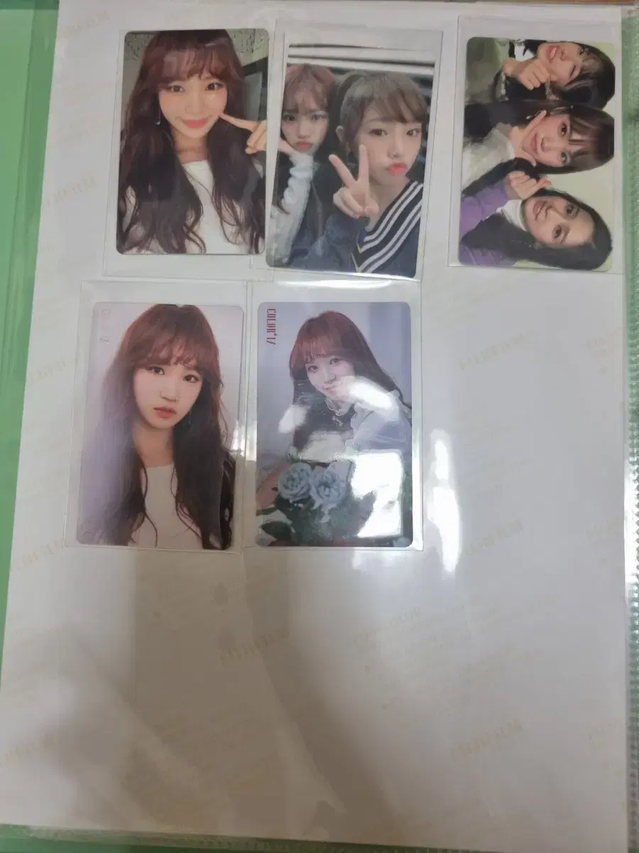 iz*one kim chaewon lavianrose photocard bulk wts