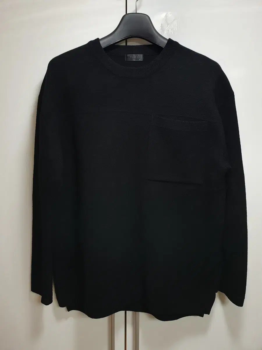 Time Homme Wool Cashmere Knit 100 Black