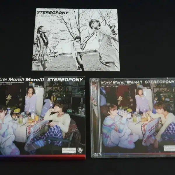 STEREOPONY 스테레오포니 3집 앨범 More(CD+DVD) 한정반